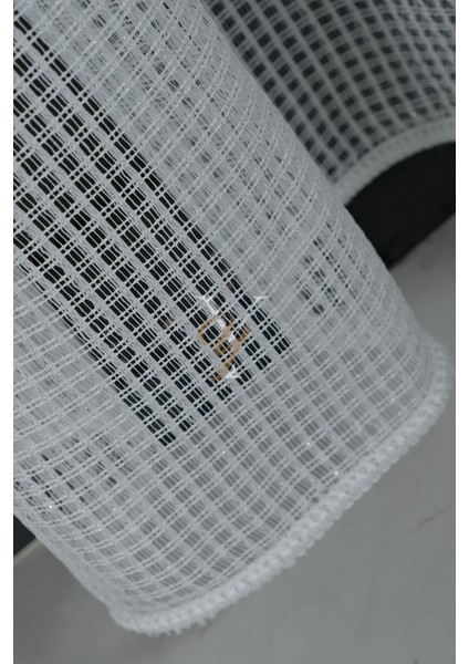 6401 Tül Perde V-Gümüş Simli indirimleri