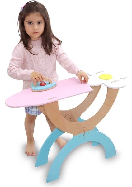 1038 Ahşap Ütü Masası Seti fırsatları