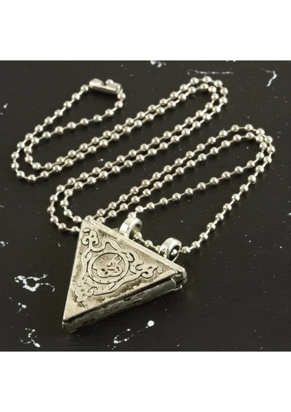 Cevşen Zincir Kordonlu Kolye