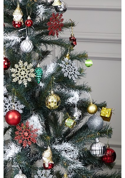 Yeşil 150 cm 260 Dal Plastik Ayaklı Yılbaşı Çam Ağacı fırsatları