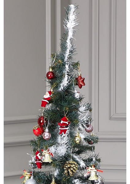 Yeşil 150 cm 260 Dal Plastik Ayaklı Yılbaşı Çam Ağacı indirimleri