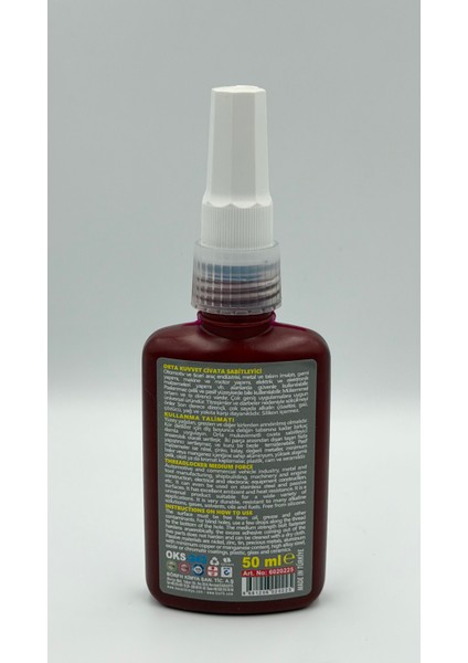 OKS-243 Orta Kuvvet Sökülebilir Yapıştırıcı 50 ml fiyatları