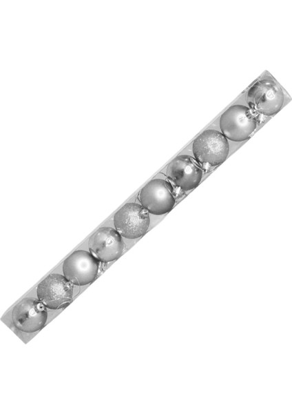 5cm Yılbaşı Ağaç Süsü 10LU -Gümüş-- Yılbaşı Ağaç Süs Yopları Yılbaşı Süsü fiyatları