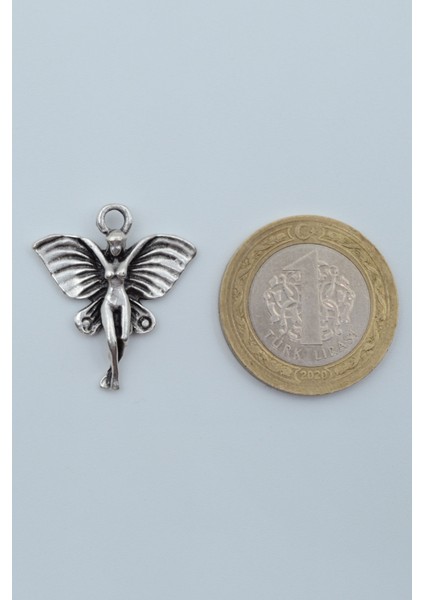 Peri Kızı Gümüş Kaplama Deri İp Kolye fırsatları