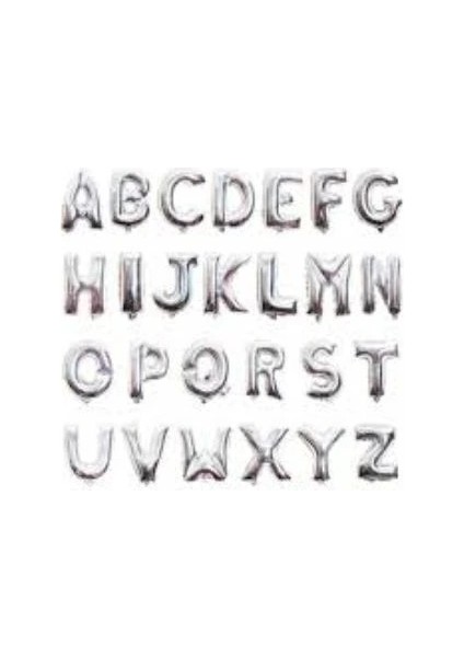 Gümüş Rengi Folyo Balon 1 Metre fiyatları