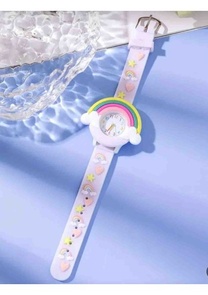 Büyüleyici Mor Gökkuşağı 🌈kuvars Sevimli Saat fiyatları