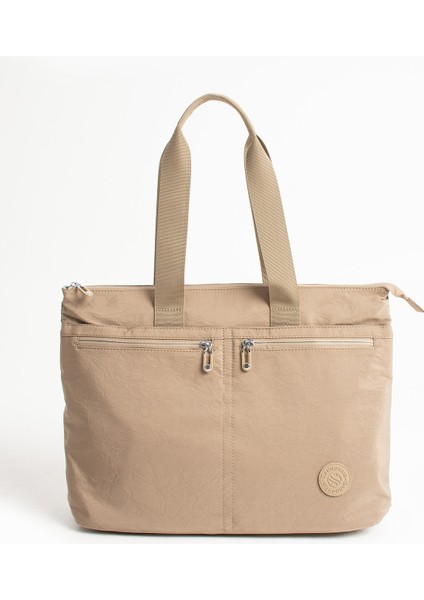 Kadın 6 Gözlü Kullanışlı Su Geçirmez Kumaş Büyük Boy El ve Omuz Çantası indirimleri