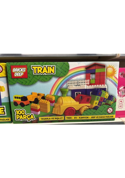 Brick Deep LEGO 100 Parça Train