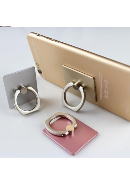 Telefon Tablet Tüm Modeler Selfie Yüzüğü 360 Derece Oynar Metal indirimleri