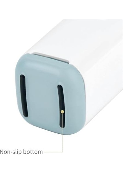 Diş Fırçası Tutucu, Ayrılabilir Diş Fırçası Organizatörü, Ayarlanabilir Bölmeli, Kaymaz Elektrikli Diş Fırçası Tutucu, Çoklu Yuvalı Diş Macunu Tutucu, Banyo Için (Küçük Boy)