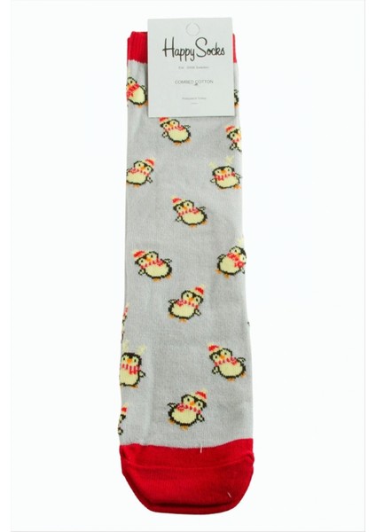 Geyik Yılbaşı Penye Çorap