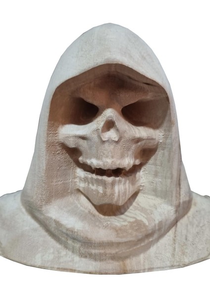 Ahşap Dekoratif Büst Heykeli Iskeletor fiyatları