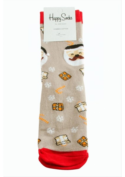 Noel Baba Yılbaşı Penye Çorap