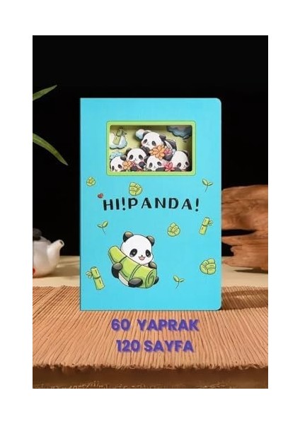 Sevimli Temalı 3D Katmanlı Oyma Defter A5 Orta Boy 20,8X14 cm | 120 Yaprak Sert Kapak Konsept Defter | Yaratıcı 3D Kapaklı Ajanda, Günlük ve Hediye Defteri fiyatları