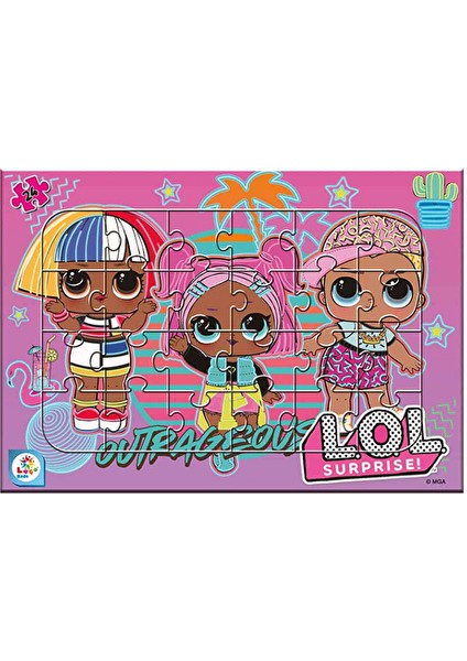 Puzzle Lol Frame 24 PRCLOL7595 (2 Adet)