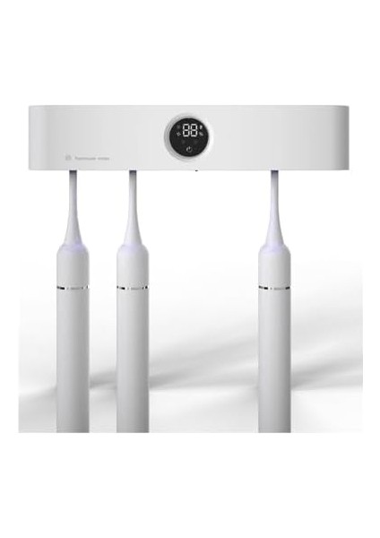 Şarj Edilebilir Diş Fırçası Tutacağı Tam Otomatik Sensörlü Uv Sterilizatör (Led Teknolojisi) Mavi