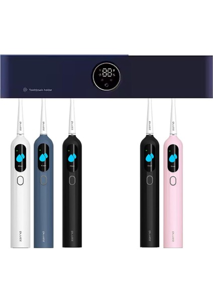 Şarj Edilebilir Diş Fırçası Tutacağı Tam Otomatik Sensörlü Uv Sterilizatör (Led Teknolojisi) Mavi fiyatları