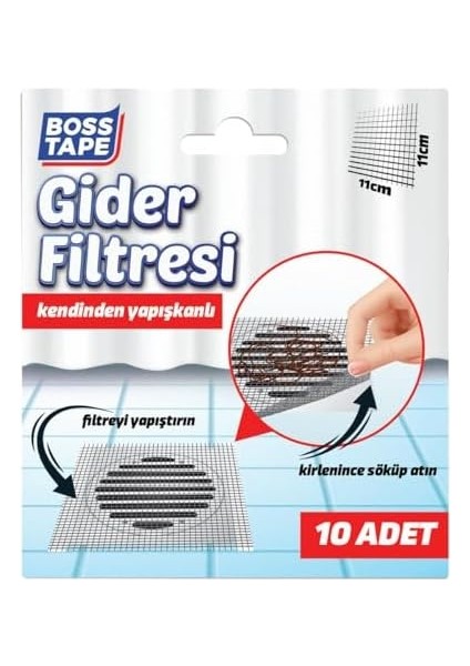 Gider Filtresi 10&apos;lu fiyatları