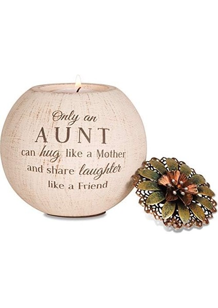 Pavilion 19005 Licht Ihr Weg, Terrakotta-Kerzenhalter, Tante, 4-Zoll modelleri