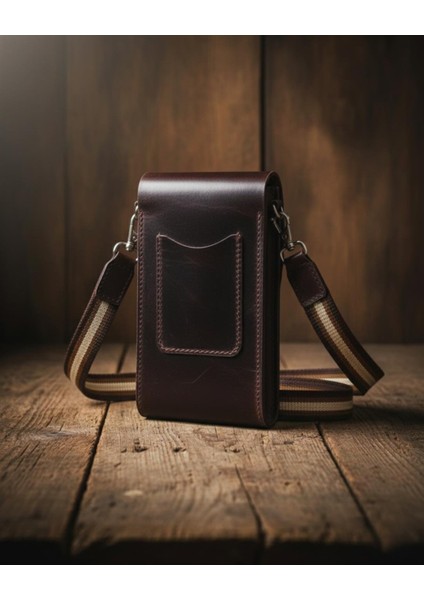 El Yapımı Hakiki Deri Telefon ve Mini Çapraz Çanta (9.5X17X5 Cm) indirimleri