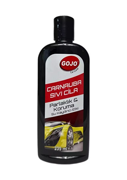 Gojo Carnauba Sıvı Cila 235 ml (3 Adet)