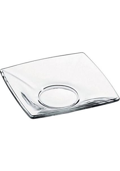 Kare Çay Tabağı 6'lı 10,2 cm (3 Adet)