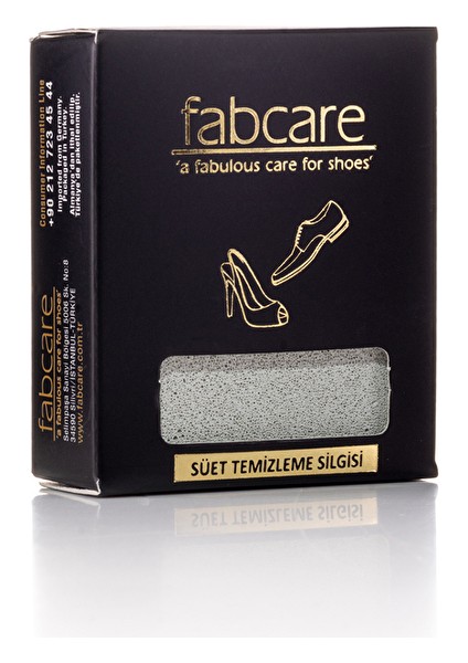 Fabcare Suet Silgisi Gri (5 Adet)