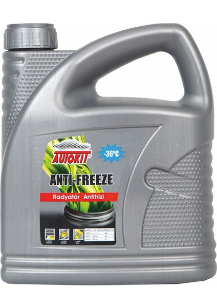 Antifreeze (Antifiriz) -36C 3 L (5 Adet) fiyatları