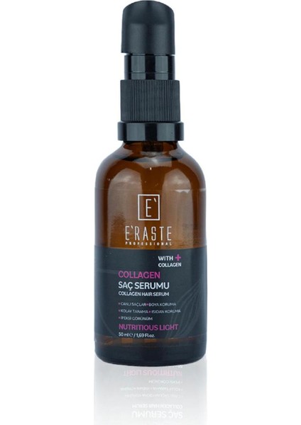 Daha Canlı ve Sağlıklı Saçlar Için Kolajen Serum