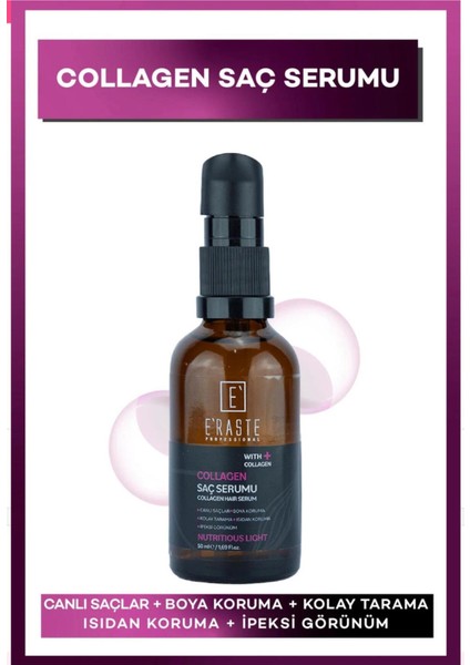 Daha Canlı ve Sağlıklı Saçlar Için Kolajen Serum indirimleri