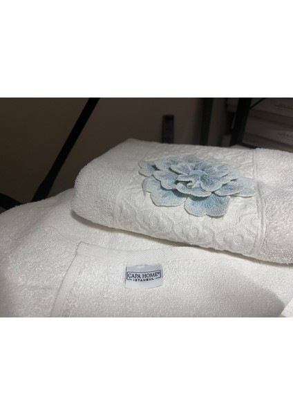 Çiçek Kabartmalı El Yüz Havlusu fiyatları