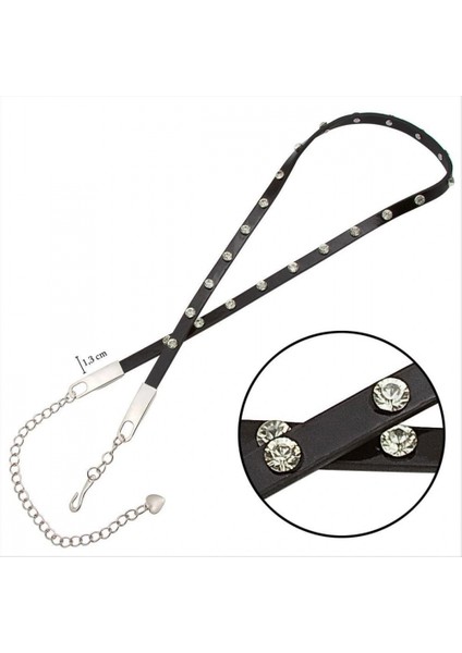 Ieg Klasik Deri Taşlı Kemer