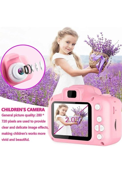 Mini 1080P Çocuklar Için Dijital Fotoğraf Makinesi