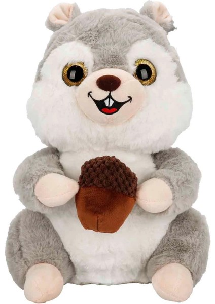 Kurdelalı Peluş Sincap 30 cm modelleri