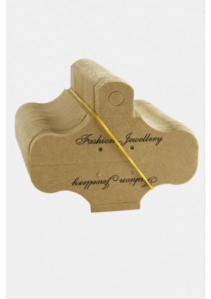 Geçirmeli Kraft Kolye Kartı 200 Adet