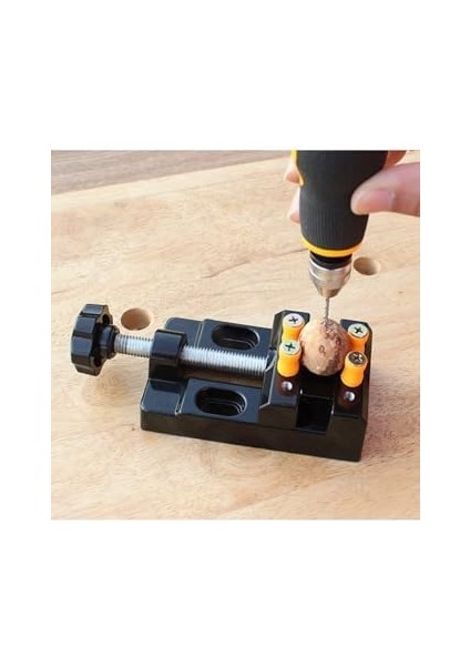 Alüminyum Gövde El Mengene Kelepçe Tezgah Mengenesi Sabitleme El Kıskaç Klips Aparatlı modelleri