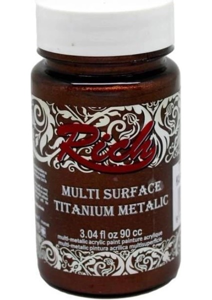 Rich Multi Surface Titanium 2536 Kahverengi Metalik 90 cc