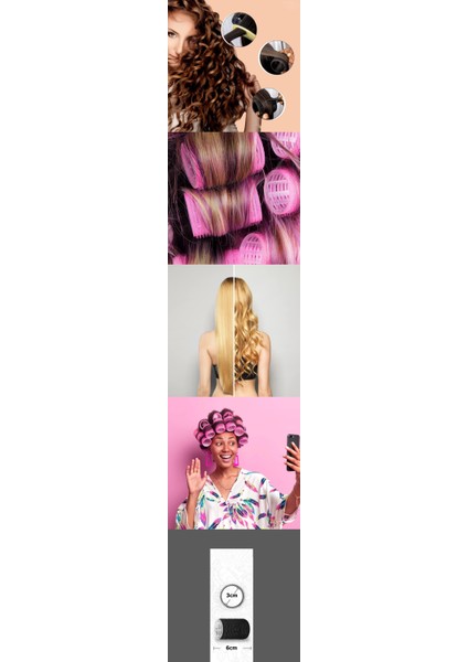 Hsnet 3 cm Bigudi 6 Li Paket - BI001V-4XRJT3 fiyatları