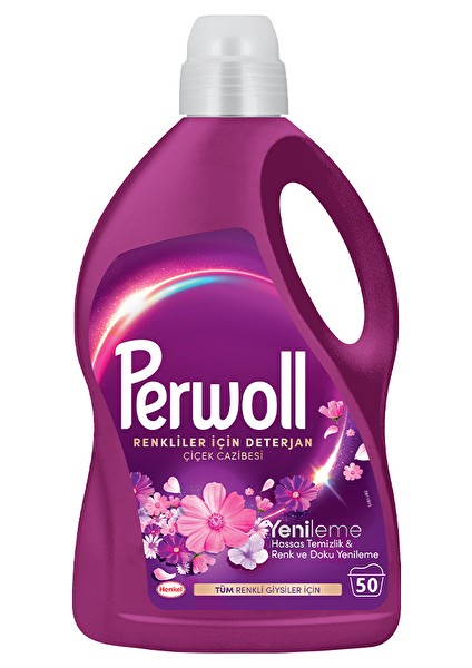 Sıvı Bakım Deterjanı Büyülü Çiçekler 50 Yıkama 2750 ml (4 Adet)