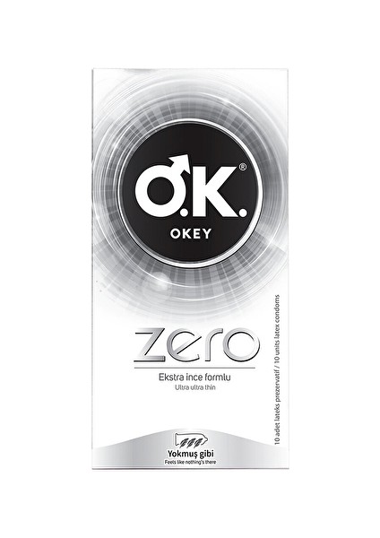 Okey Prezervatif Zero 10'lu