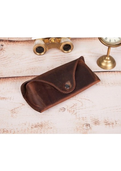 Roan Deri Gözlük Kılıfı G2 Kahve fırsatları