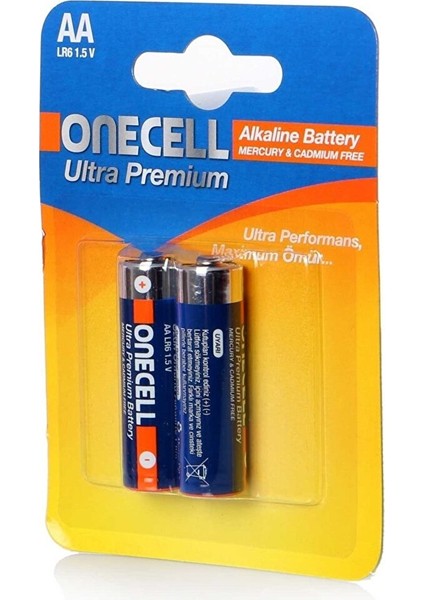 Ultra Premium Alkalin Aa Boy Pil 2li (3 Adet) fiyatları