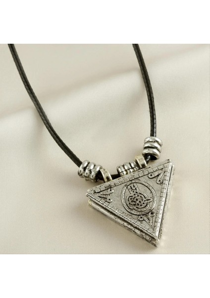 Ieg Cevşen Deri Kordonlu Kolye