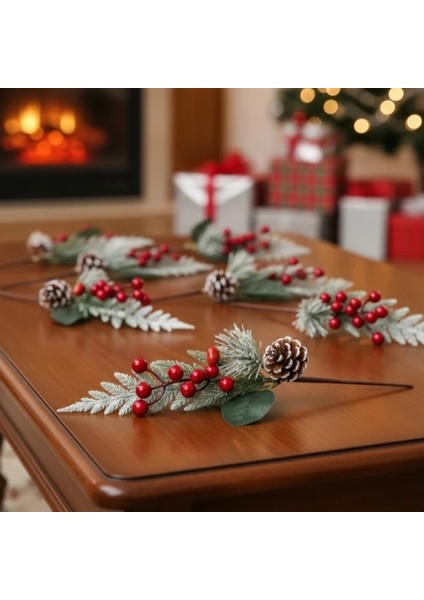 Dekoratif Kozalaklı Yapay Kokina