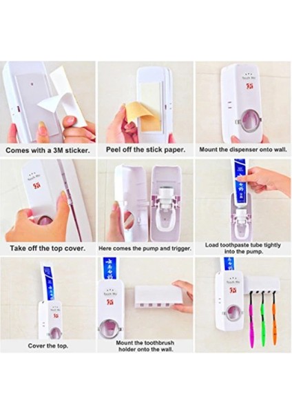 Diş Macunu Sıkacağı Fırçalık