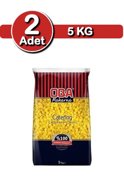 Yüksük Makarna 5 kg x 2 Adet | Ev Tipi Çorbalık Paket