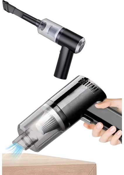 Araç Içi Süpürge Kablosuz Şarjlı Elektrikli Süpürge Elde Taşınabilir indirimleri