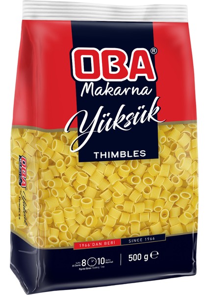 Yüksük Makarna 500 G x 15 Adet | Çoklu Stok Paketi modelleri