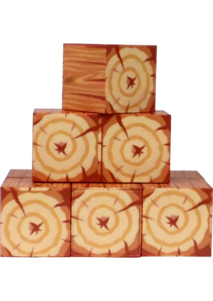 Megacraft 9 Parça Ağaç Gövde Blok