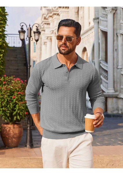 Metropol %100 Pamuk Polo Yaka Erkek Triko Kazak fiyatları